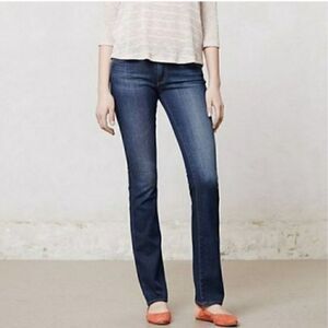 AG Adriano Goldschmied slim straight dark jean | size 28x34